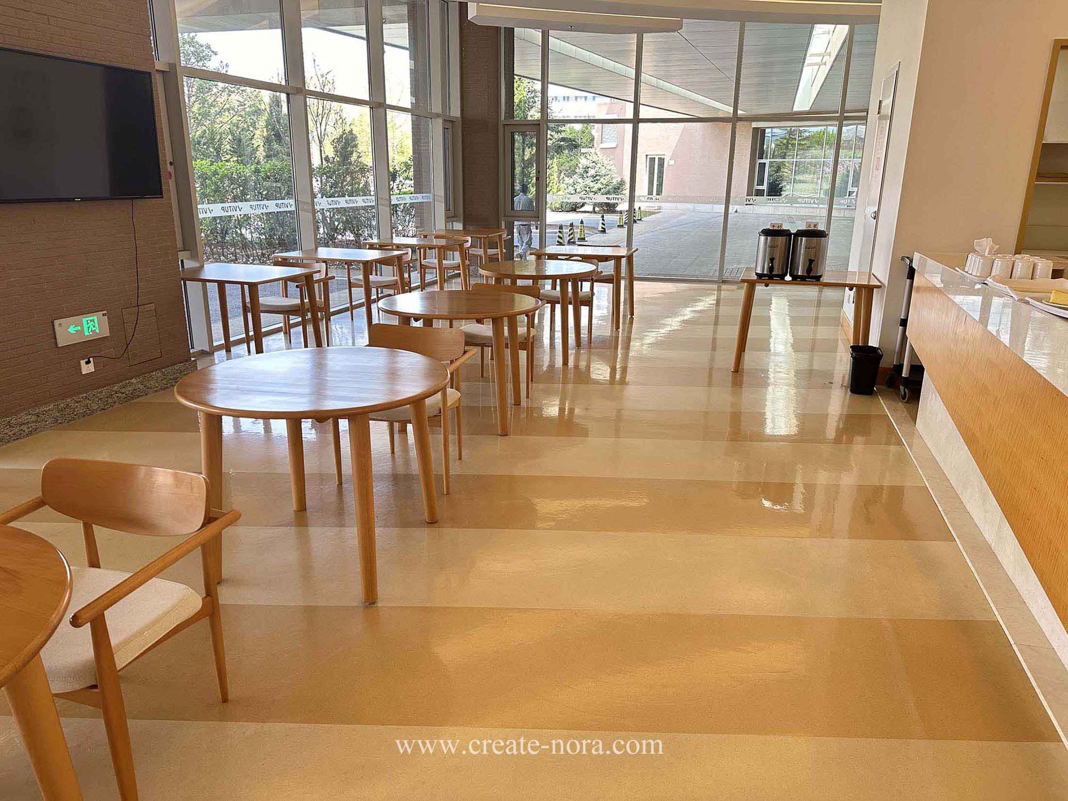 the photo of nora rubber flooring in VITUP International Hospital 14